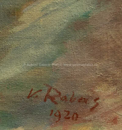  / Očová v zimě / Václav Rabas