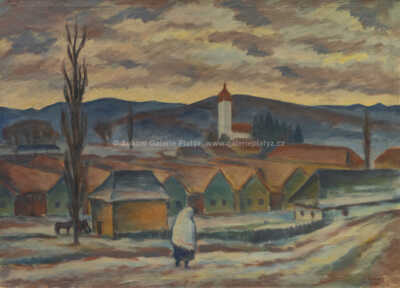  / Očová v zimě / Václav Rabas