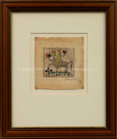 František Tichý - Ex libris JM