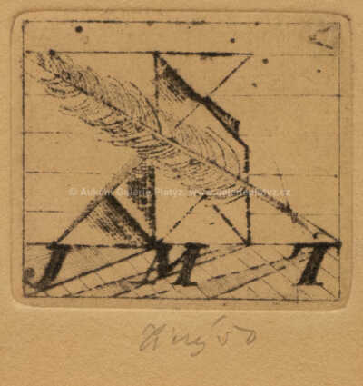  / Exlibris dr. Jana M. Tomše / František  Tichý