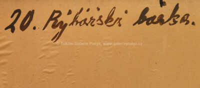  / Rybářská bárka / Josef Písecký (Liška)