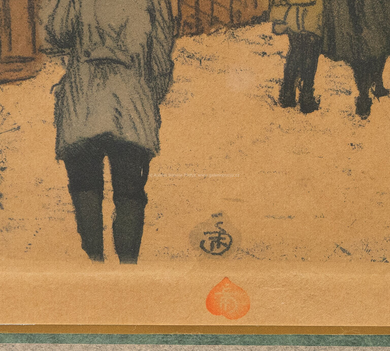  / Vánoční trh na Staroměstském náměstí / František Tavík Šimon