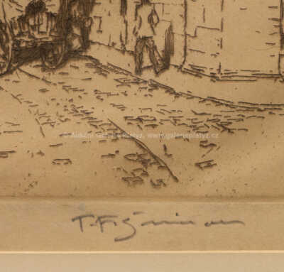  / Brána Mostecké věže / František Tavík Šimon