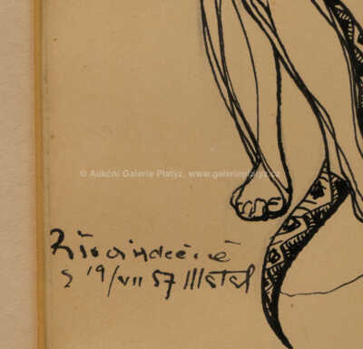  / Žena s hadem / Bohumír Matal