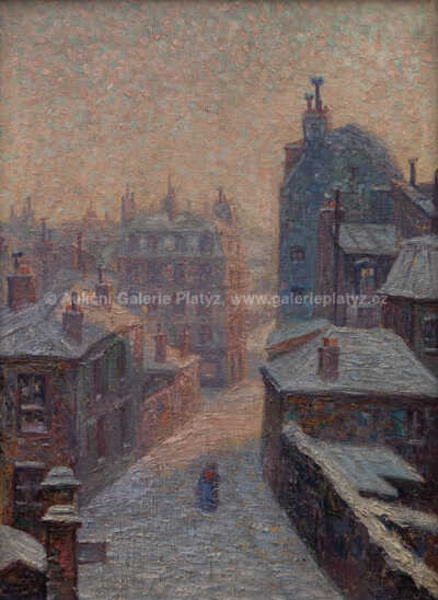  / Zasněžená ulice / Rudolf Quittner