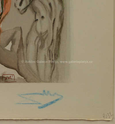  / Božská komedie - zpěv 32 / Salvador Dalí