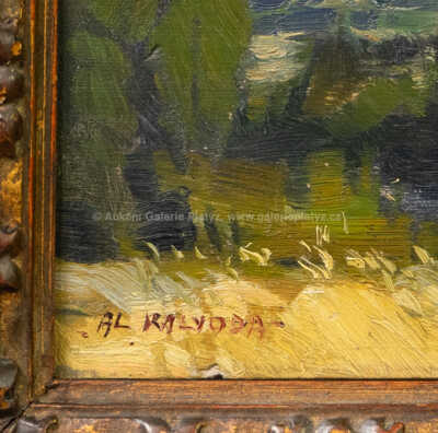  / Pohled do krajiny / Alois Kalvoda