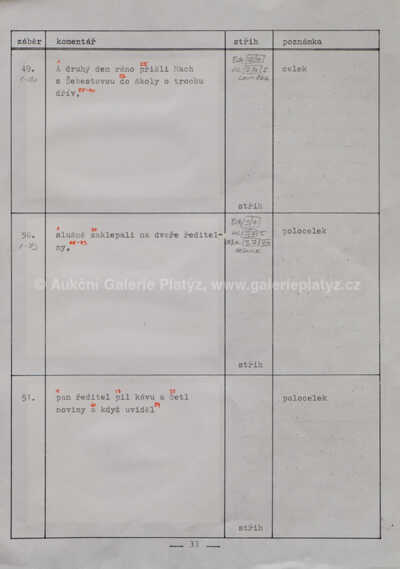  / Jak se Mach a Šebestová potápěli u Havajských ostrovů (technický scénář) / Adolf Born