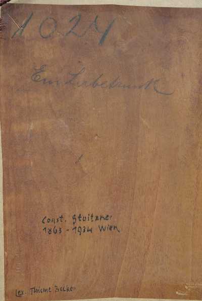  / Konvolut dvou  obrazů / Konstantin Stoitzner