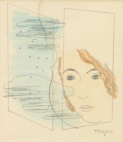  / Dívka s houslemi / Marie Čermínová - Toyen