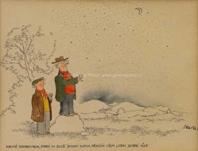  / Novoroční přípitek / Vladimír Renčín