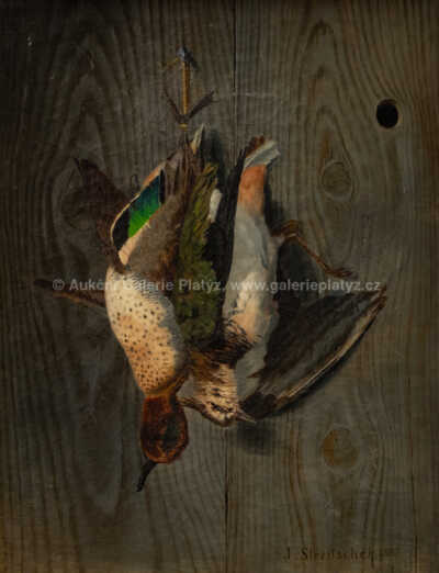  / Lovecké zátiší / Johann Streitschek