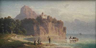  / Na alpském jezeře / Hugo Ullik