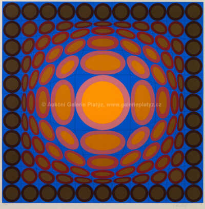  / Tri vega / Viktor Vasarely