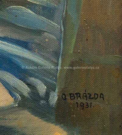  / Žena s loďkou / Oskar Brázda