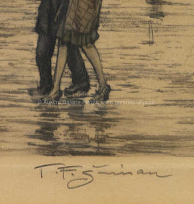  / Notre Dame v dešti, Paříž / František Tavík Šimon