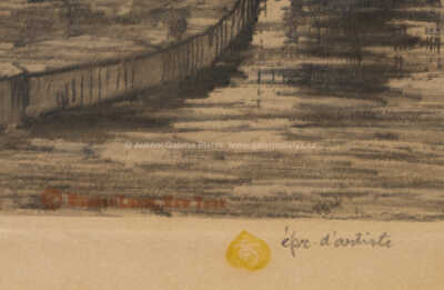  / Notre Dame v dešti, Paříž / František Tavík Šimon