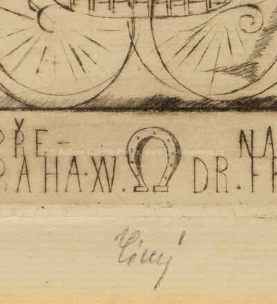  / Oznámení nové adresy Fr. Dvořáka / František  Tichý