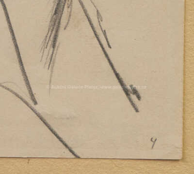  / Dívčí akt / Otto Gutfreund