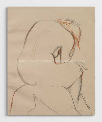 Otto Gutfreund - Dívčí akt