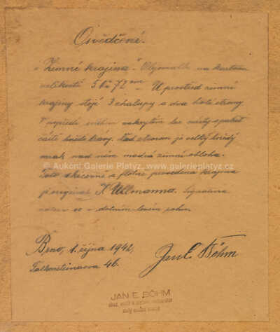  / Zima u chalup / Josef Ullmann