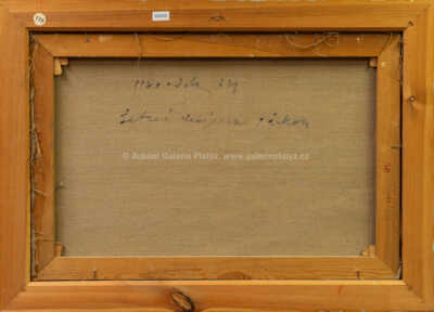  / Letní krajina s řekou / František Jiroudek