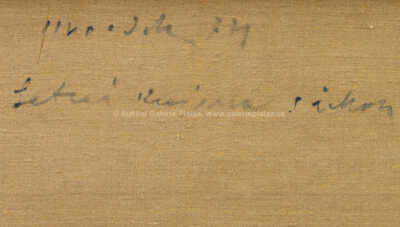  / Letní krajina s řekou / František Jiroudek