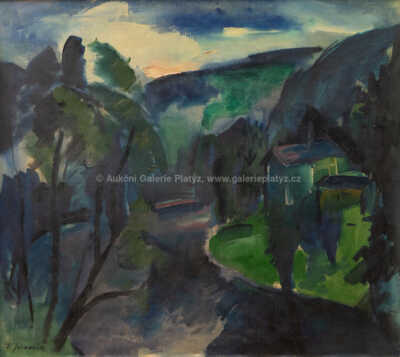  / Nad řekou / František Jiroudek