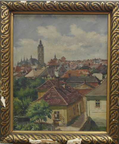 František Nachtigal - Pohled na Kutnou Horu