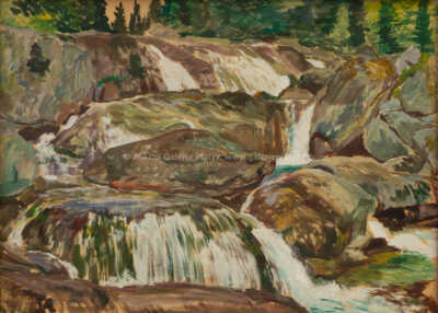  / Horská bystřina / Antonín Hudeček