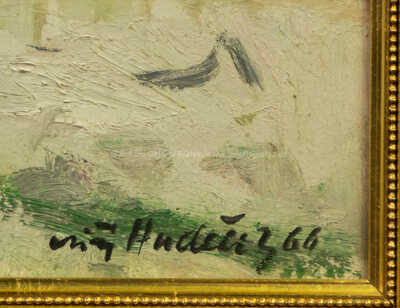  / Zimní krajina / Jiří Hudeček