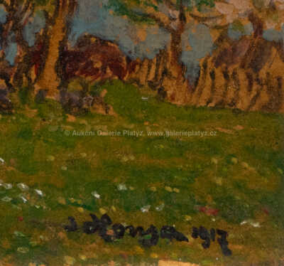  / Na jaře v Pasekách u Proseče / Jan Honsa