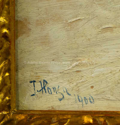  / Zimní krajina (1900) / Jan Honsa