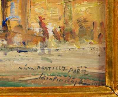  / Náměstí Bastilly, Paříž / Jaro Procházka