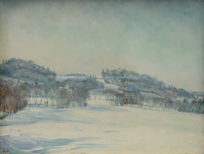  / Zimní krajina / František Kaván