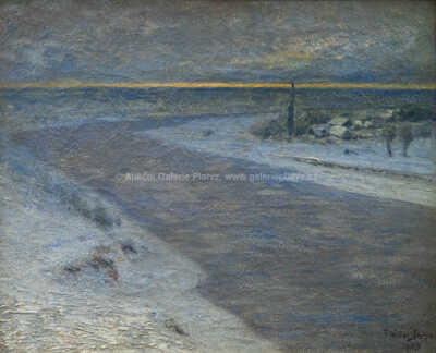  / Zima nad řekou / Václav Jansa