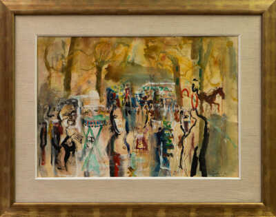 Josef Jíra - La Rambla, Barcelona