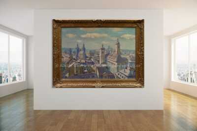  / Letní Praha / Josef Václav Směšný - Barnet