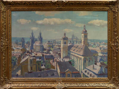 Josef Václav Směšný - Barnet - Letní Praha