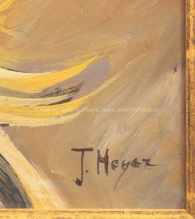  / Kubistická postava / J. Meyer