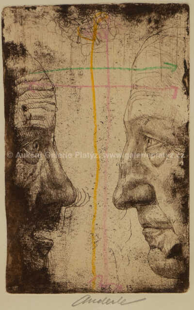  / Rozhovor (varianta s kresbou) / Jiří Anderle