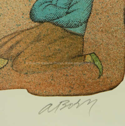  / Rušný den na Grand bazaru / Adolf Born