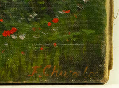  / Cesta mezi stromy / Fritz Chwala