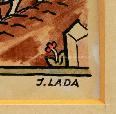  / Práce na poli / Josef Lada