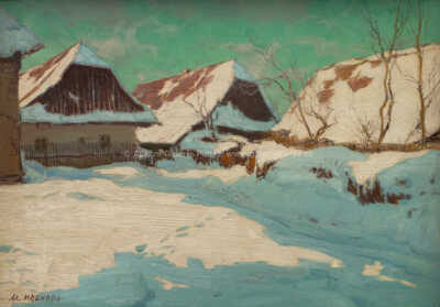  / Zasněžené chalupy / Alois Kalvoda