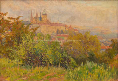  / Pražské panorama / František Cína - Jelínek