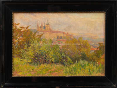 František Cína - Jelínek - Pražské panorama