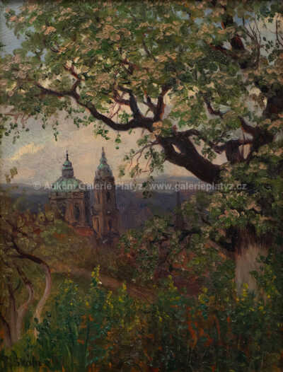  / Pohled na kostel sv. Mikuláše / Vít Skála