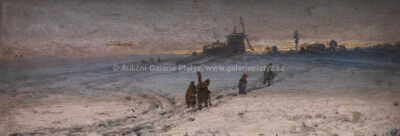  / Cesta zasněženou krajinou / Antonín Waldhauser 