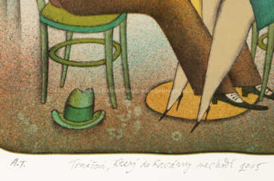  / V kavárně / Adolf Born